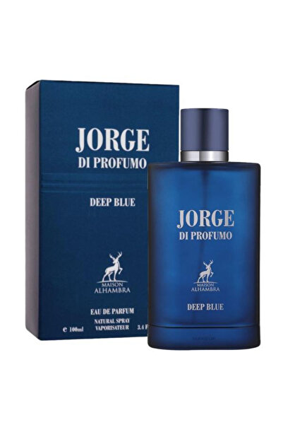 Maison Alhambra Apa de Parfum Unisex - EDP Jorge Di Profumo Deep Blue, 100 ml
