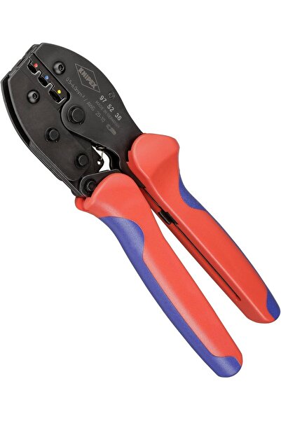 Knipex كماشة تجعيد بريسيفورس، موديل 97 52 36 من أدوات، طول 220 مم