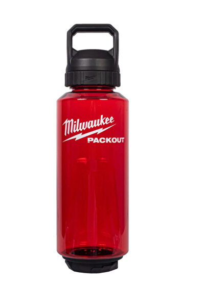 Milwaukee Packout Termos Şişe 1420 ML Kırmızı Kapaklı 4932498638
