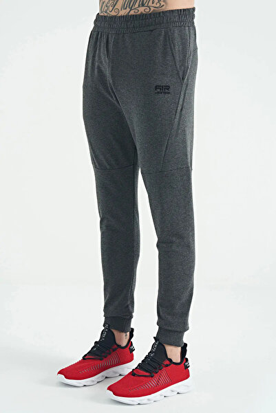 diğer1234 Ανδρική φόρμα AIRJONES Nigel Anthracite Melange Standard Fit κάτω — xl