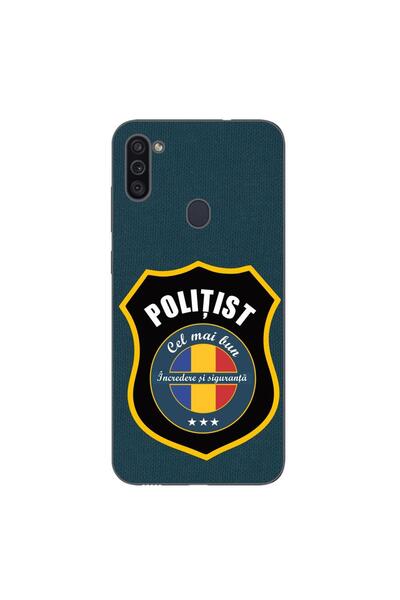 OEM Θήκη συμβατή με Samsung Galaxy A11 από σιλικόνη gel TPU, μοντέλο Αστυνομικός