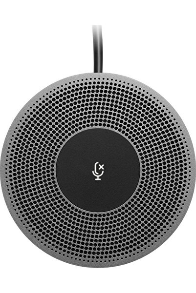 logitech Microfon de extensie MeetUp cu cablu de 6m, Negru/Gri