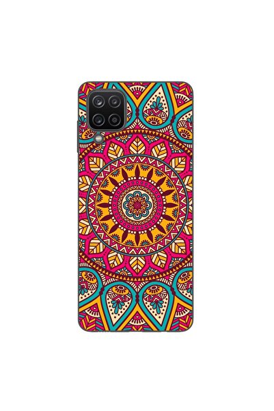 OEM Husa compatibila cu Samsung Galaxy A12 Silicon Gel Tpu Model Vibrant Mandala