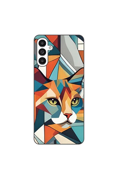 OEM Husa compatibila cu Samsung Galaxy A13 5G Silicon Gel Tpu Model Cubic Cat...
