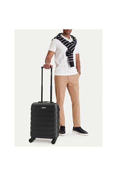 Gino Rossi Valiză de cabină unisex neagră