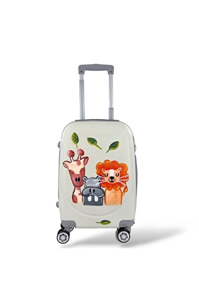 Playful Σκληρή Παιδική Βαλίτσα PLAYFULBAGS PS219-20. 55x40x20εκ. Μπεζ Σαφάρι