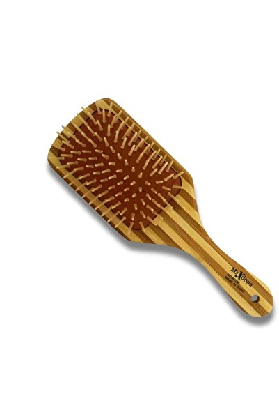 MAXDONA Max Donna Wide Wooden Hair Brush - Detangling and Scalp Massage