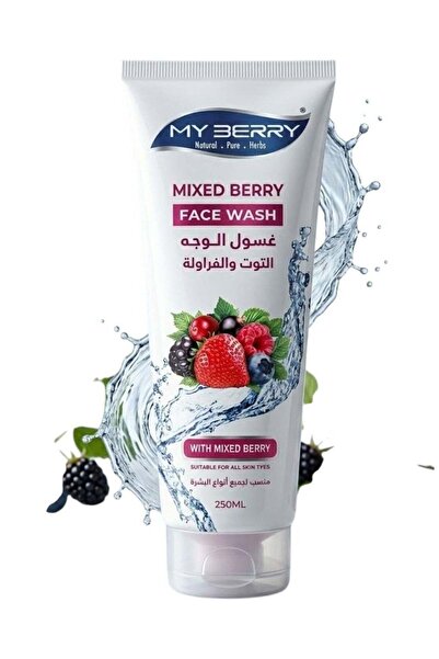 MY BERRY Mai berry face wash with blueberries and strawberries 250 ml