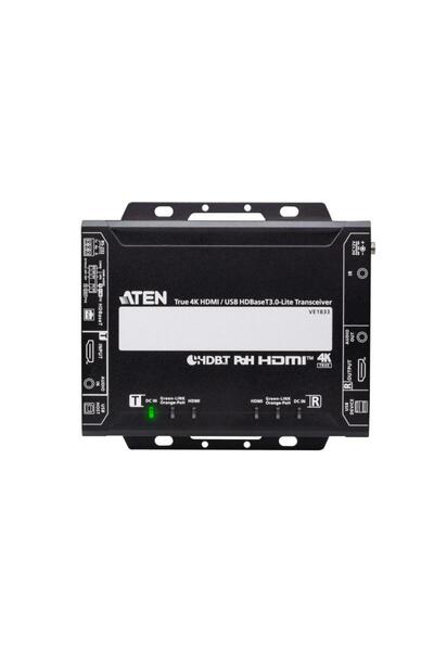 Aten VE1833-AT-G Kit Extensor Video 4K HDMI/USB HDBaseT, 40m