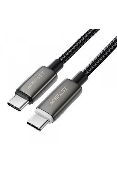 Acefast Καλώδιο Δεδομένων και Φόρτισης USB-C - USB-C C23-03, 60W, 1.2μ, Μαύρο