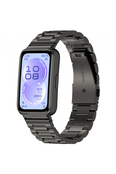 Techsuit Curea W010 pentru Huawei Band 11/ 11 Pro, Neagra