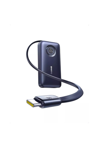 Baseus Външна батерия EnerCore CR11, 10000mAh, 45W, PD, 2 x USB-C, Черен E002...