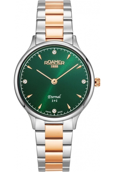 Roamer ceas de damă 863857 49 75 50 — verde clasic, pentru cupluri
