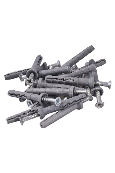 OEM Dibluri cu holzsurub 6 x 60 mm, prin bataie, set 10 bucati, Bossram