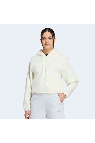 adidas Jg Fi 3S Fz Hd Young Sports Sweatshirt Kq6161