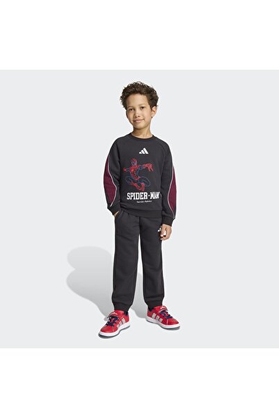 adidas Lk Mrvl Sm Jog Unisex Kids Sports Bottom - Top Set Kg6138