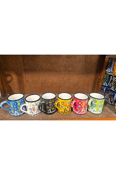 Turkish Store İstanbul 6-Piece Ceramic Mug Set