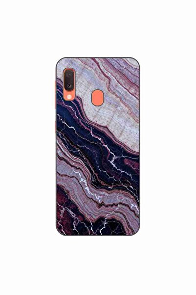 OEM Husa compatibila cu Samsung Galaxy A20e Silicon Gel Tpu Model Amethyst Sa...