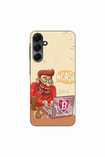 OEM Калъф, съвместим със Samsung Galaxy A16, силиконов гел TPU модел, BTC Mining