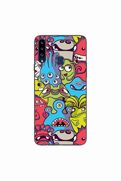 OEM Husa compatibila cu Samsung Galaxy A20S Silicon Gel Tpu Model Squishi Mon...