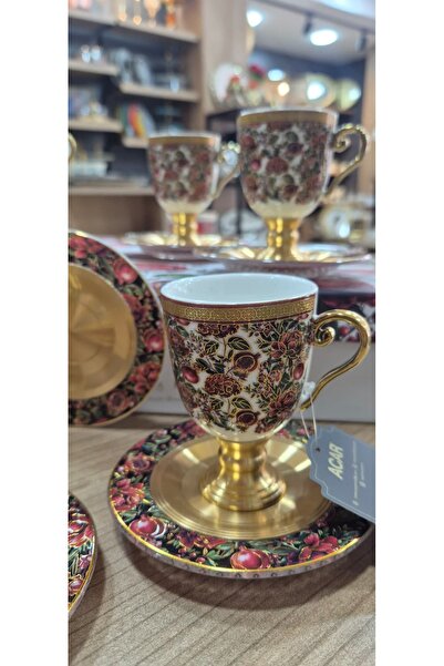 ERVA LÜX FİNCAN TAKIMI 6 KİŞİLİK
