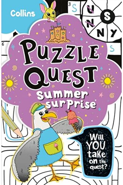 Collins Puzzle Quest Summer Surprise: Mystery Puzzles for Kids