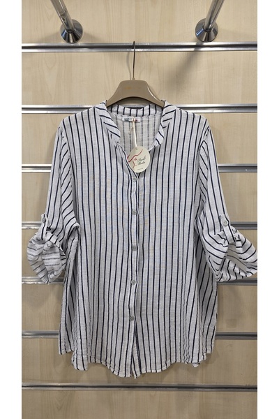 Park Moda Italian Striped Shirt 100% Cotton