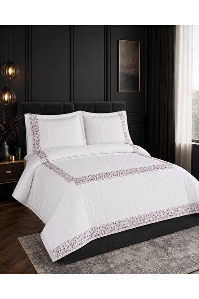 BELENAY HOME Belenay Embroidered Quilted Double Bedspread