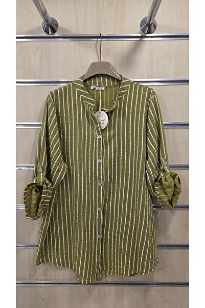 Park Moda Italian Striped Shirt 100% Cotton