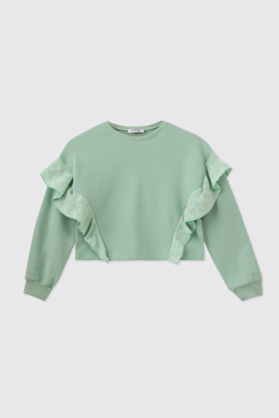 Panço Girl's Mint Sweatshirt