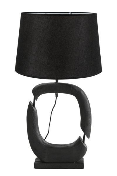 ARlight Tli 6330 40Bk Επιτραπεζια Λαμπα Μαυρη Ξυλο Παραλ/Μο με Αμπαζουρ Μαυρο...