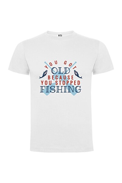 iLovePrints Forever Young Fisherman Tshirt