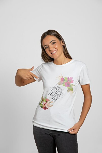 iLovePrints Μπλούζα Family Happy Mother's Day Flowers