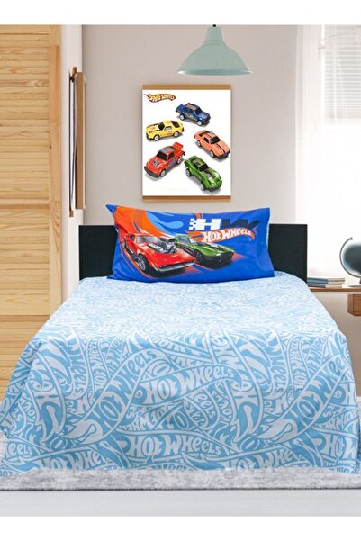Kidz Klub Hot Wheel Bed Sheet Single 2 pcs set