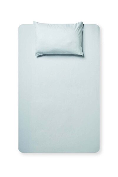 Rahalife طقم ملاءات سرير من قطعتين مقاس توين من الألياف الدقيقة باللون الأزرق...