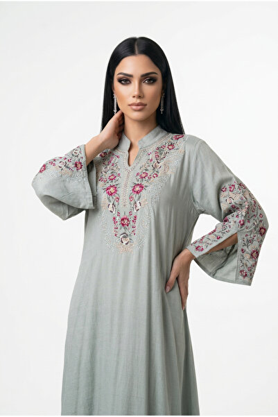 almasa alswda Dardazi Embroidery Jalabiya