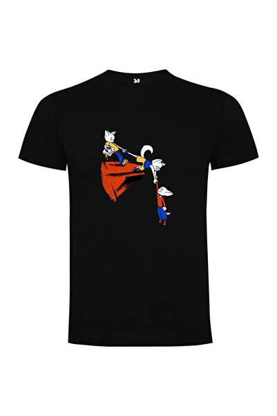 iLovePrints Feline Cliff Rescue Tshirt