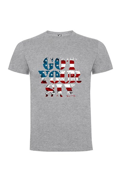 iLovePrints Flagged Six-Way Shirt Tshirt