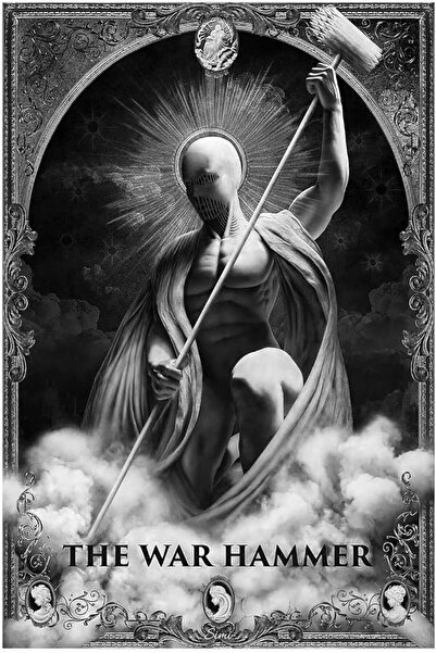 ESSESORIES War Hammer Titan Japan Anime Anime Poster Wall Art Room Decor Self...