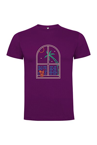 iLovePrints Tropical Ocean View Tshirt