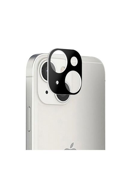 Techsuit Πλήρες Γυαλί Κάμερας - iPhone 13 / iPhone 13 Mini - Μαύρο