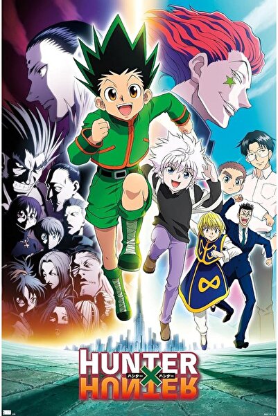 ESSESORIES Hunter X Hunter Anime Poster Wall Art Room Decor Self Adhesive