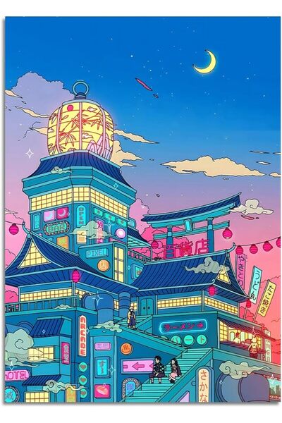 ESSESORIES Thspinut Anime Japanese Poster Wall Art Room Decor Self Adhesive