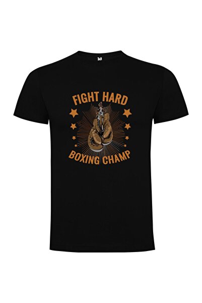 iLovePrints Fighting Gold Gloves Tshirt