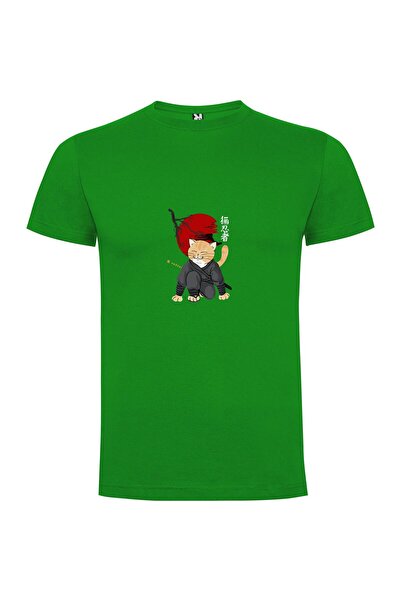iLovePrints Cat Noir Samurai Tshirt