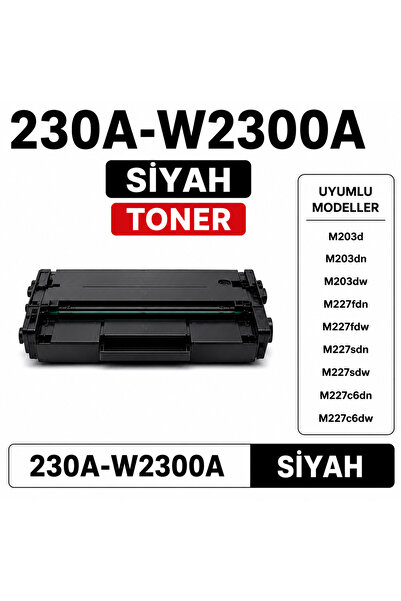 230A-W2300A Siyah