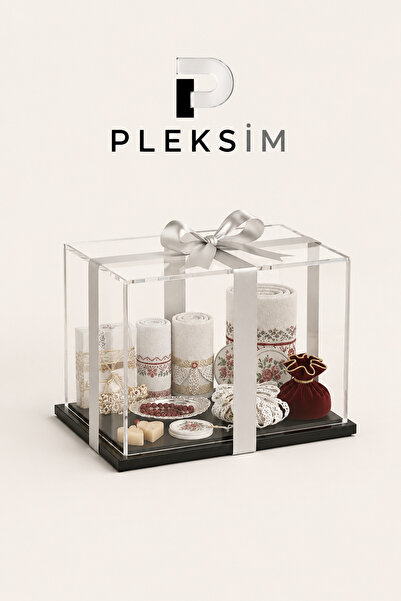 ulusoypleksi Premium Gelin & Damat Çeyiz Kutusu (35CM X 25CM X 15CM)