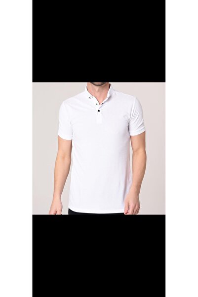 Cinar erkek giyim Polo Collar Men's T-Shirt Short Sleeve Slim Fit