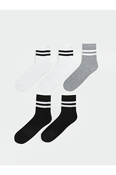 LC Waikiki Quality Parts from Çelebi Store Striped Men's Socks 5-Piece