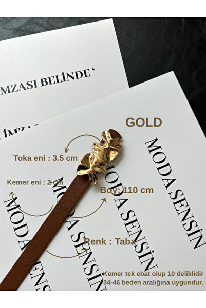 LİA KEMER Mesa Floral Patterned Gold Buckle Jacket Belt, Dress Belt, Trouser ...